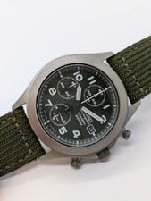 Raro cronógrafo Seiko 7T62 0BZ0 cronógrafo TITÂNIO data quartzo cáqui comprar usado  Enviando para Brazil