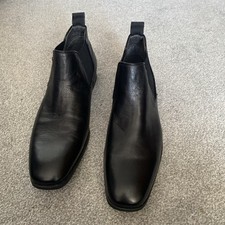 Black leather chelsea for sale  WORTHING