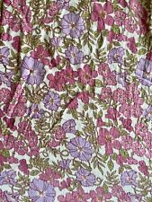 Flannelette floral flat for sale  LONDON