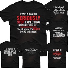 Funny slogan mens for sale  UK