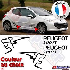 2 Adesivi Leone - Autoadesivo per Peugeot 206 207 208 306 307 308 Cc - 053 comprar usado  Enviando para Brazil