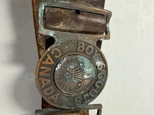 1960s uniform scout boy belt for sale 1960s uniform scout boy belt for sale Waterloo
