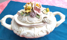 Ancienne soupiere barbotine d'occasion  Paris XX
