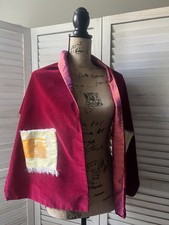 Pink velvet satin for sale  UK