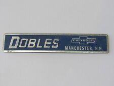 Vintage dobles chevrolet for sale  Nicolaus