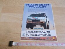 Autocollant peugeot talbot d'occasion  Toulon-
