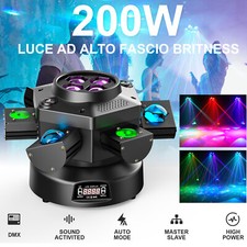 200 led rgbw usato  Spedire a Italy