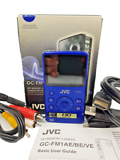 Câmera de Memória HD Portátil JVC GC-FM1 PICSIO Filmadora de Vídeo de Bolso - Azul comprar usado  Enviando para Brazil