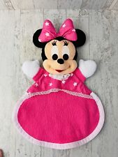 Cobertor de segurança vintage Disney Minnie Mouse Lovey rosa pelúcia Mattel, usado comprar usado  Enviando para Brazil