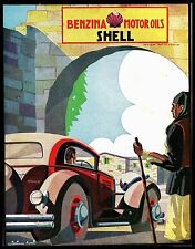 Pubblicita 1931 shell usato  Biella