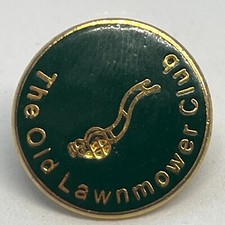 The Old Lawnmower Club Vintage Esmalte Pin Badge Cortadores de Grama Exibição de Colecionadores comprar usado  Enviando para Brazil