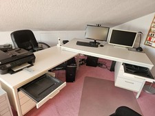 Große winkelschreibtisch komb gebraucht kaufen  Solingen