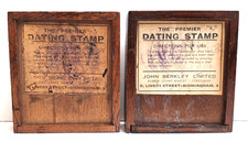Vintage datumsstempelsets pinz gebraucht kaufen  Versand nach Germany