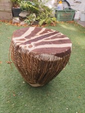 African zebra skin for sale  WREXHAM