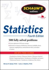 Schaum outlines statistics for sale  Mishawaka