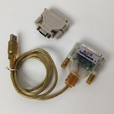 Usado, Antigo! MicroSolutions 839 Mochila Adaptador de Porta Paralela USB + Adaptador de 25 a 9 Pinos comprar usado  Enviando para Brazil