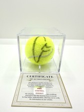 CARLOS ALCARAZ TENNIS BALL GENUINE ATP WIMBLEDON SIGNED CERTIFICATE COA + PROOF comprar usado CARLOS ALCARAZ TENNIS BALL GENUINE ATP WIMBLEDON SIGNED CERTIFICATE COA + PROOF comprar usado  Enviando para Brazil