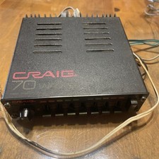 Antigo Craig 70 Watts Amplificador Equalizador Gráfico Automotivo de Alta Potência Testado comprar usado  Enviando para Brazil