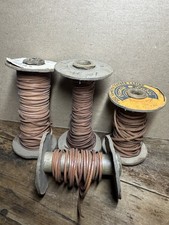 Usado, 4 carretéis parciais de amarração de couro. Gaywood Mfg. Co. Vintage. Variedade. Renda. comprar usado  Enviando para Brazil