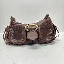 Usado, Bolsa de ombro Francesco Biasia feminina couro marrom escuro bronze ferragem comprar usado Usado, Bolsa de ombro Francesco Biasia feminina couro marrom escuro bronze ferragem comprar usado  Enviando para Brazil