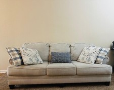 Comfortable sofa gently for sale  Andover