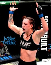 Juliana Miller Autografado Assinado 8x10 Foto Ufc AUTENTICAÇÃO DE JAMES SPENCE Certificado de Autenticidade Tuf 30 Champion comprar usado  Enviando para Brazil
