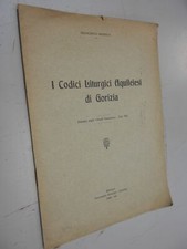 Codici liturgici aquilesi usato  Sesto San Giovanni