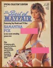 Samantha Fox The Best Of Mayfair Revista GB Org 1985 Volumen 20 Suplemento Sexy comprar usado  Enviando para Brazil
