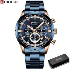 Curren herrenuhr blaues gebraucht kaufen Curren herrenuhr blaues gebraucht kaufen  Teuchern