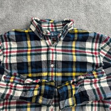 Usado, Camisa polo masculina Ralph Lauren multicolorida de flanela com botões tamanho médio preppy comprar usado  Enviando para Brazil