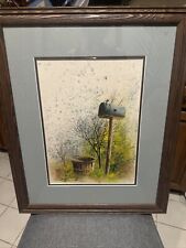 Beautiful framed signed for sale  Sherman