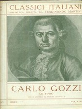 Fiabe gozzi carlo usato  Italia