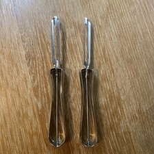 2 descascadores de batata vegetal Pampered Chef lâmina flutuante de aço inoxidável #1050 Suécia comprar usado  Enviando para Brazil