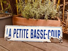 Ancienne rare plaque d'occasion  Nantes-