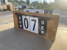 Handgemachter holzkalender vin gebraucht kaufen  Niederdorfelden