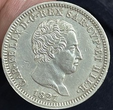 Regno sardegna carlo usato  Vaiano Cremasco