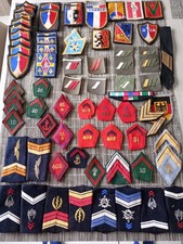 Lot insignes tissus d'occasion  Mazères
