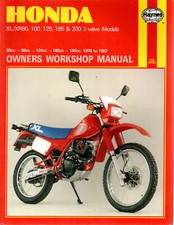 Haynes honda xr80 for sale  SWAFFHAM