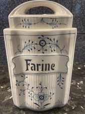 French flour jar for sale  BLACKPOOL