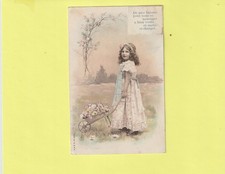 Cpa prairie fillette d'occasion  Draguignan