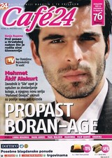 CAFE 24 #41 2013 CROATIAN TV PROGRAM MAGAZINE cover MEHMET AKIF ALAKURT comprar usado  Enviando para Brazil
