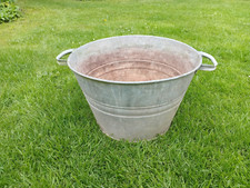 Tin bath bowl for sale  MALTON