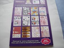 Craftsuprint booklet cards for sale  LEEK