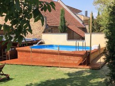 Pool holzpool achteck gebraucht kaufen  Wörrstadt