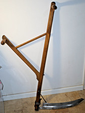 Vintage antique scythe for sale  KENILWORTH