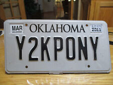 Oklahoma license plate for sale  Oklahoma City