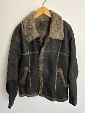 Shearling aviator jacket for sale  DERBY