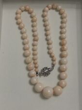 Collana corallo rosa usato  Roma