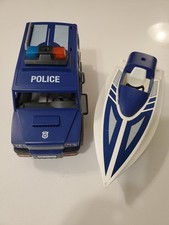 Caminhão e barco Playmobil City Action 5187 polícia. Peças faltando. Estado perfeito comprar usado  Enviando para Brazil