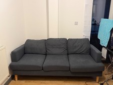 Dark grey sofa for sale  LONDON